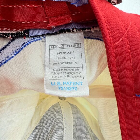 New York Giants NFL Reebok Team Logo Cap Blue & White Stretch Fit - Picture 8 of 8